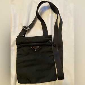 Authentic Prada Tessuto crossbody bag